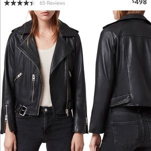 AllSaints Balfern Leather Jacket